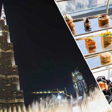 Burj Khalifa with Cafe Treat