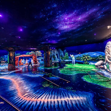 3D Blacklight Minigolf Dubai