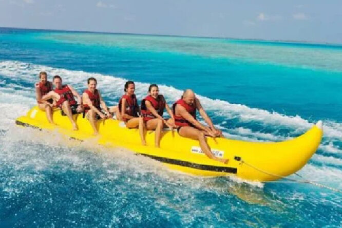 Banana Boat Ride in Dubai