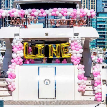 Yacht Birthday Party in Dubai
