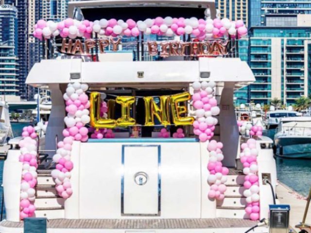 Yacht Birthday Party Dubai